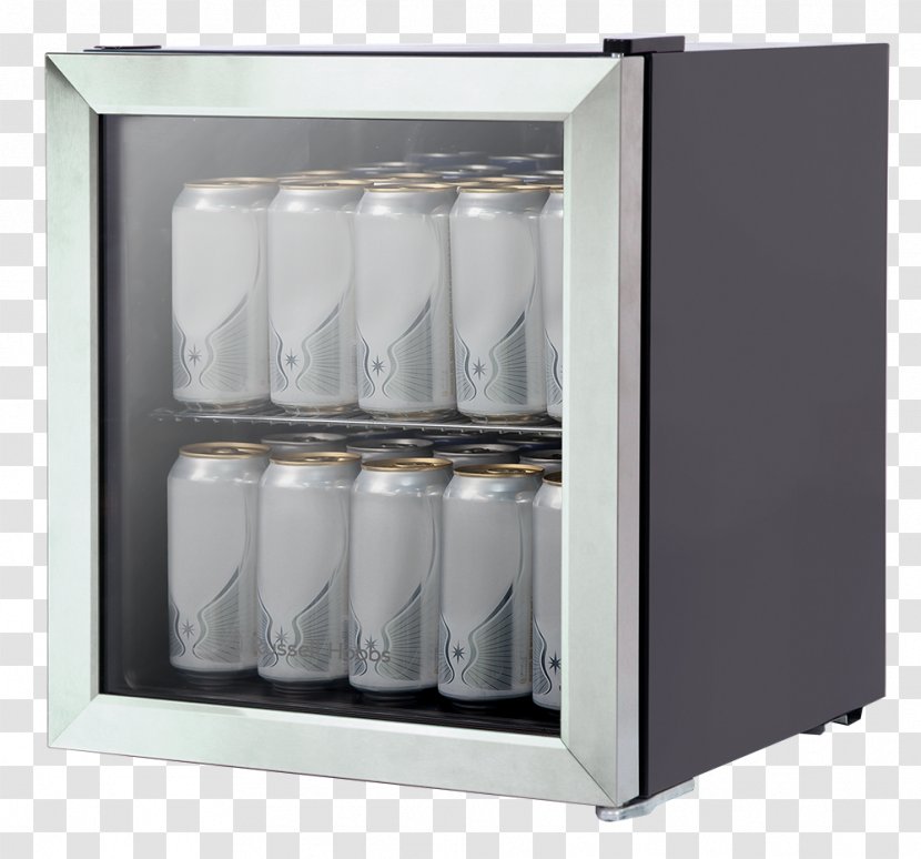 Wine Cooler Home Appliance Stainless Steel - Door Transparent PNG