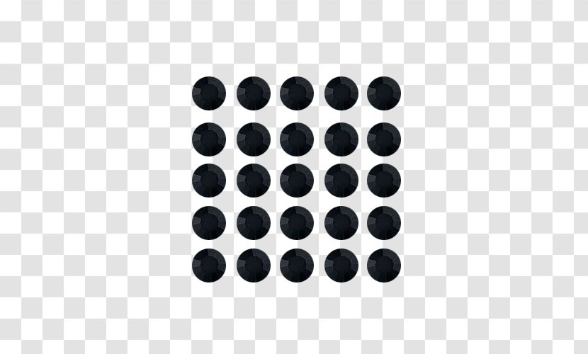 Silhouette - Button - Black Transparent PNG