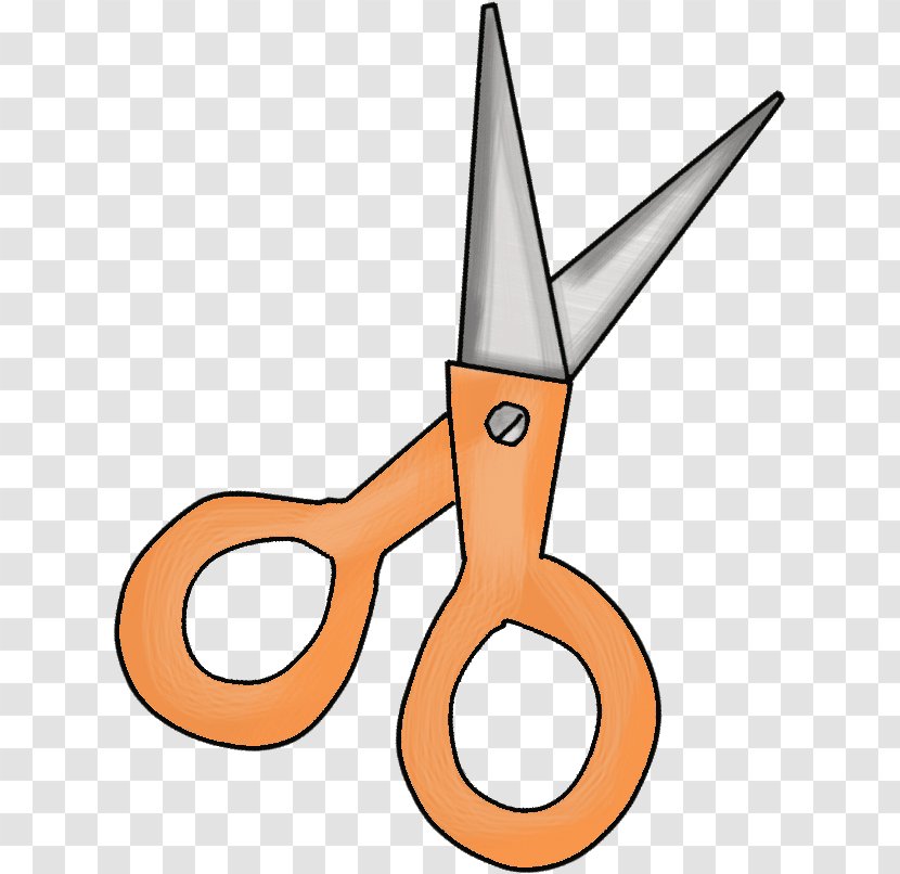 Scissors Cutting Tool Clip Art Line Transparent PNG
