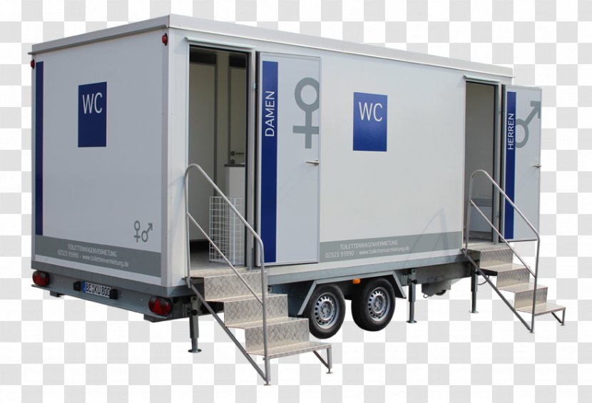 Portable Toilet Sanitation Baustelle Shower - Mobilede - Mobil Wc Transparent PNG