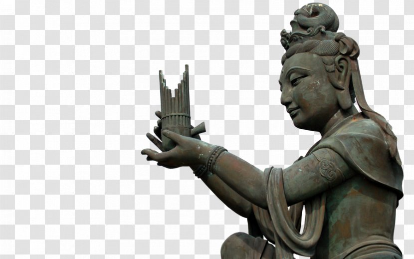 Po Lin Monastery Statue Wat Pho Tian Tan Buddha Buddhism - Bronze Transparent PNG