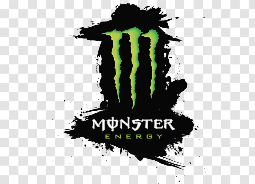 Monster Energy Drink Red Bull Caffeinated Logo - Poster Transparent PNG