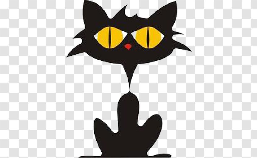 Black Cat Kitten Dog Clip Art Transparent PNG