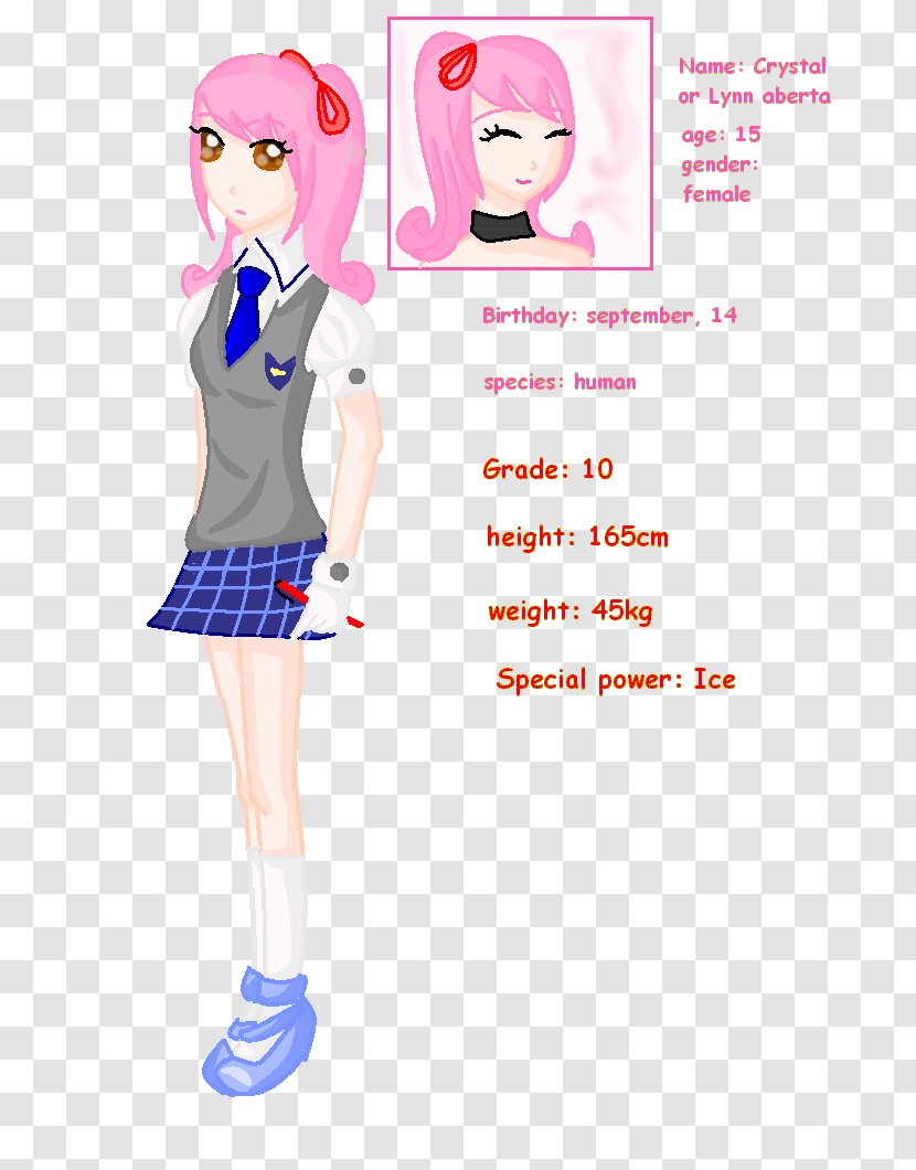 School Uniform Cartoon Costume Transparent PNG