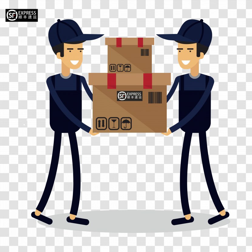 SF Express Courier Delivery - Mail Carrier - United Parcel Service Transparent PNG