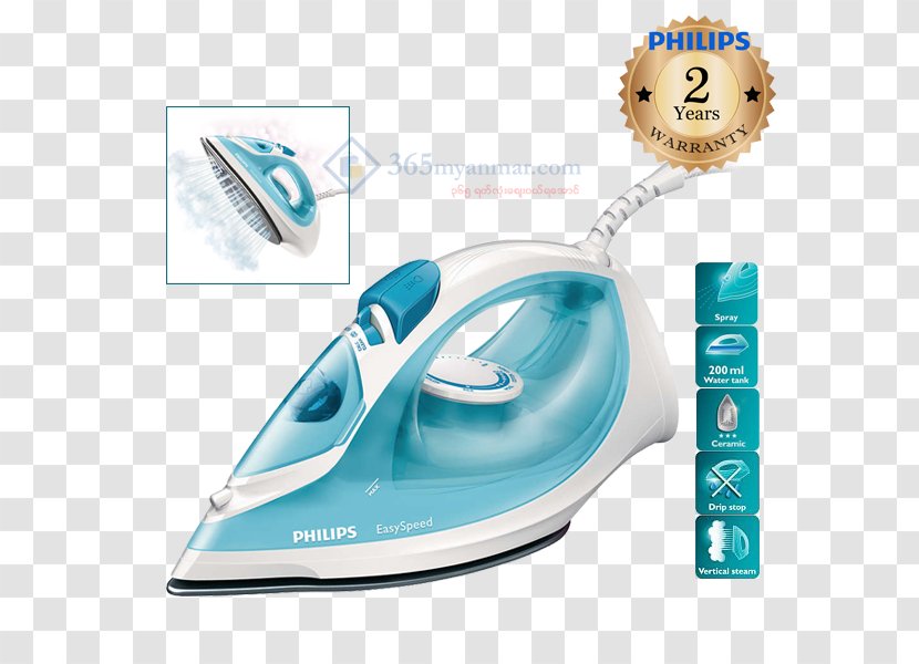 Clothes Iron Home Appliance Philips Ironing Steam - Steamer - Online Shopping Transparent PNG