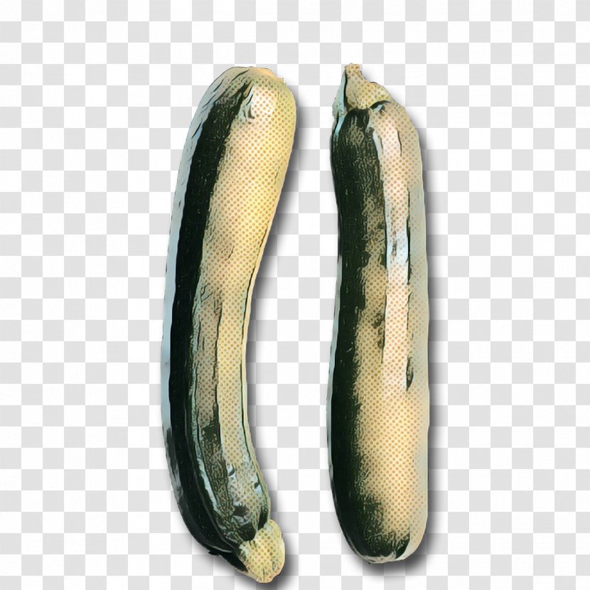 Retro Background - Zucchini - Cucumis Transparent PNG