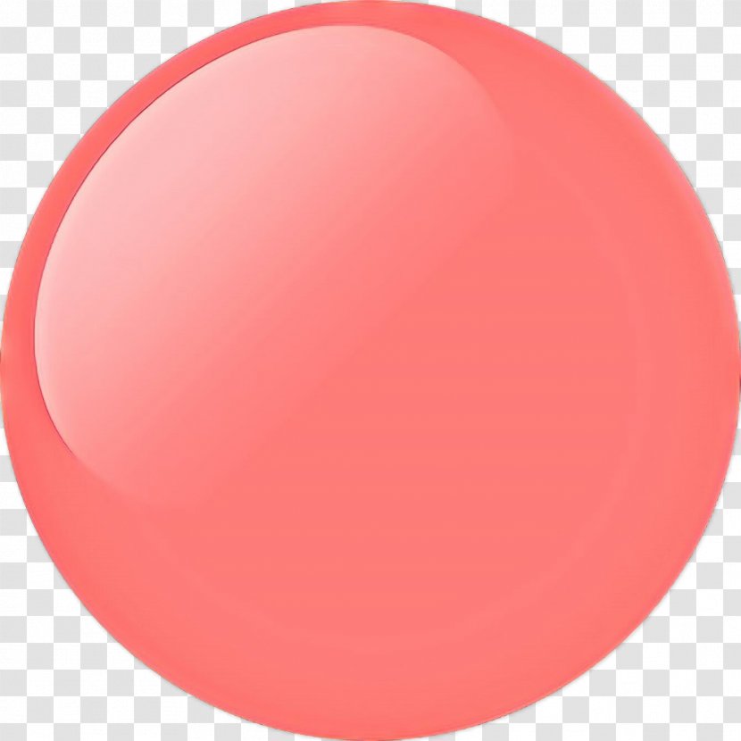 Pink Red Circle Ball Peach Transparent PNG