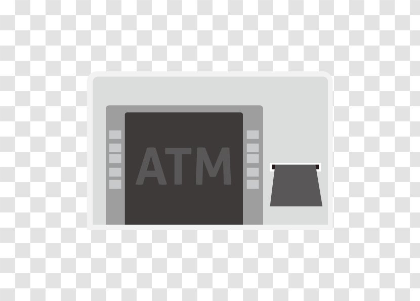 Automated Teller Machine Bank Cashier - Text - Vector Painted ATM Withdrawals Transparent PNG