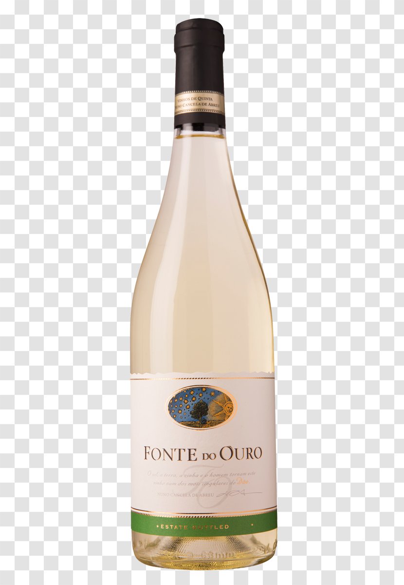 White Wine Encruzado Quinta Da Fonte Do Ouro Portuguese - Bottle Transparent PNG