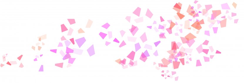 Pink Confetti Purple Kindness Lavender - Aesthetics Transparent PNG