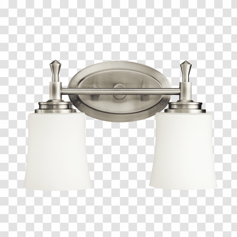 Lighting Kichler Brushed Metal Bathroom - Chandelier - Fixture Transparent PNG