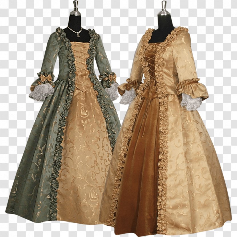 Gown Renaissance Middle Ages Dress Clothing Transparent PNG