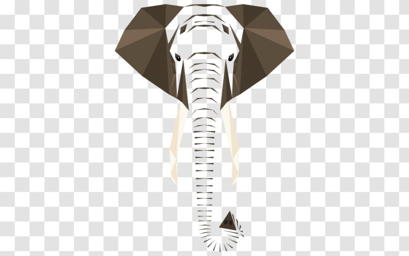 Graphic Design Elephant Arts - Mammal - Geometric Shapes Transparent PNG