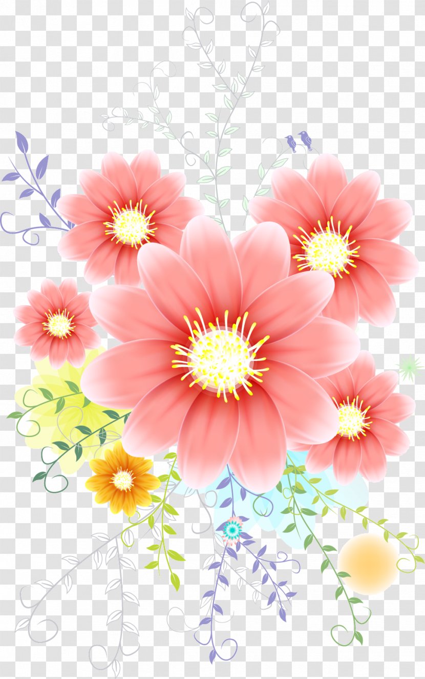Nosegay Cut Flowers - Flower Transparent PNG