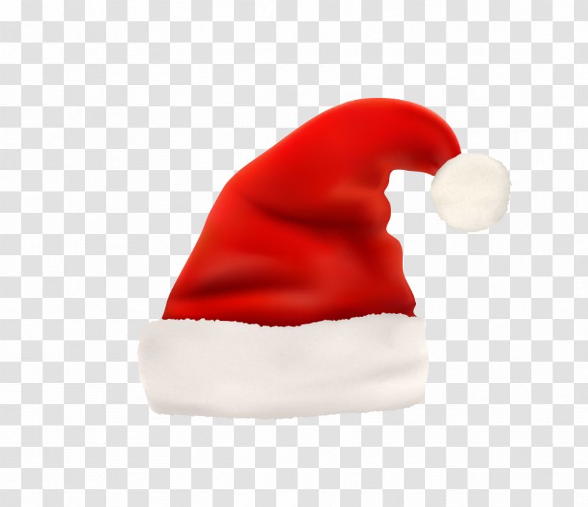 Santa Claus Christmas Hat Bonnet - Lovely Hats Transparent PNG