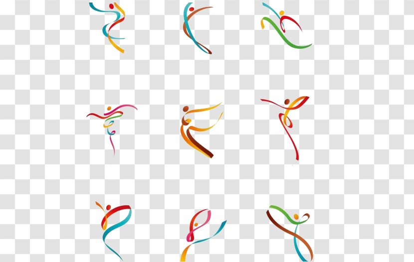 Logo 2016 Summer Olympics Sport - Heart - Ribbon Ballet Transparent PNG
