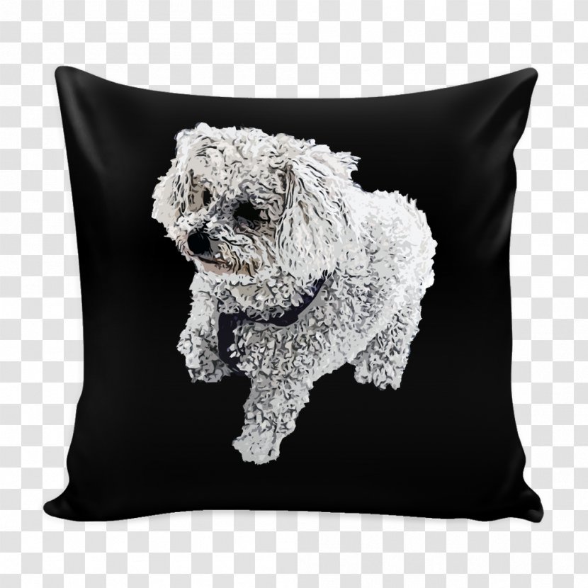 Throw Pillows Cushion Bichon Frise Skull - Polyester Transparent PNG