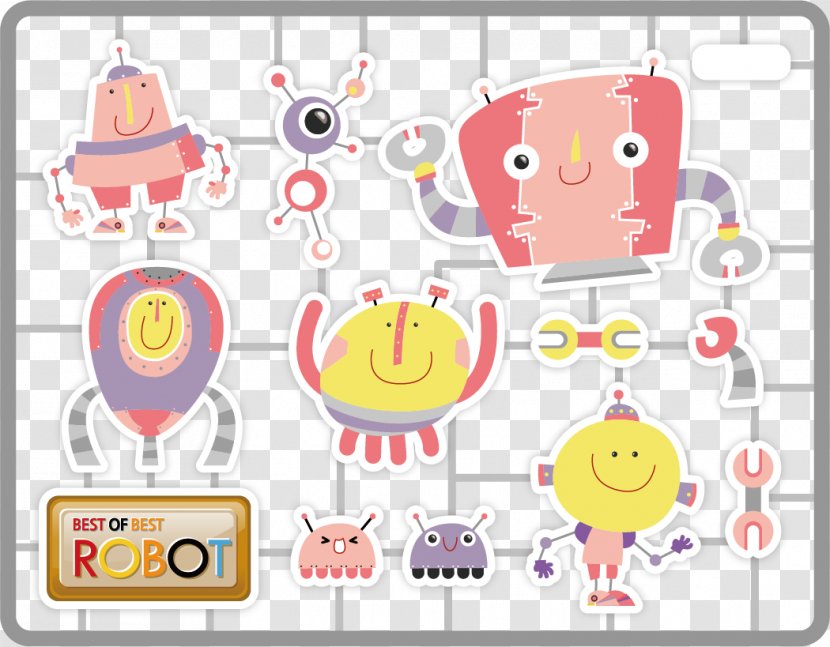 Cartoon Robot Illustration - Animation Transparent PNG