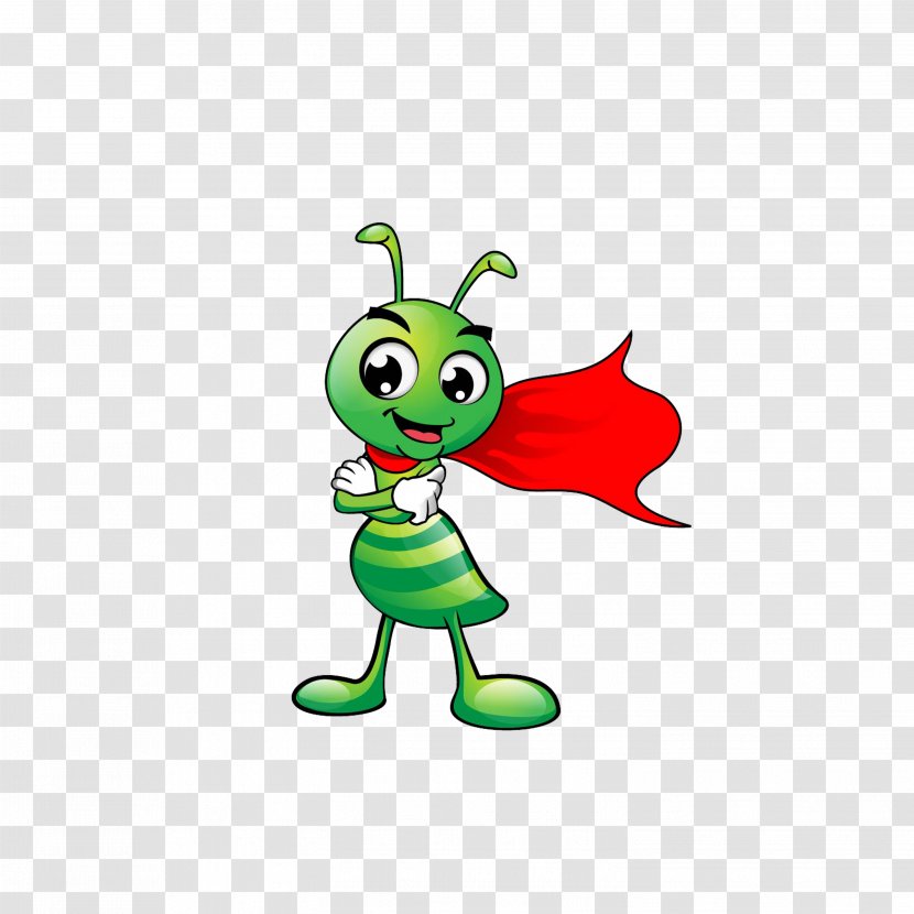 Ant Cartoon - Leaf - Small Ants Transparent PNG