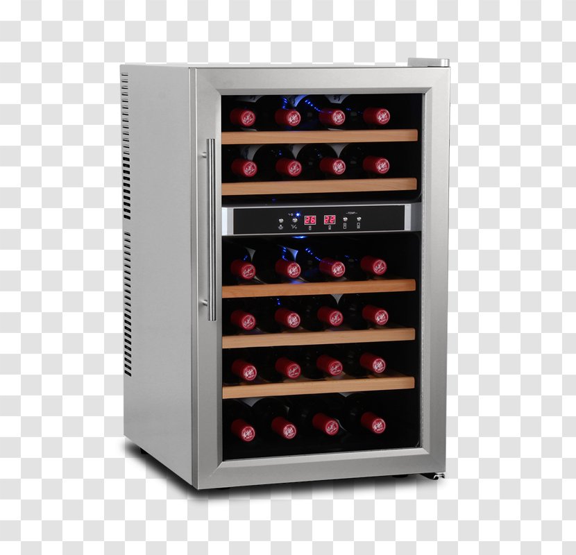 Wine Cooler Refrigerator - Box Packaging Design Transparent PNG