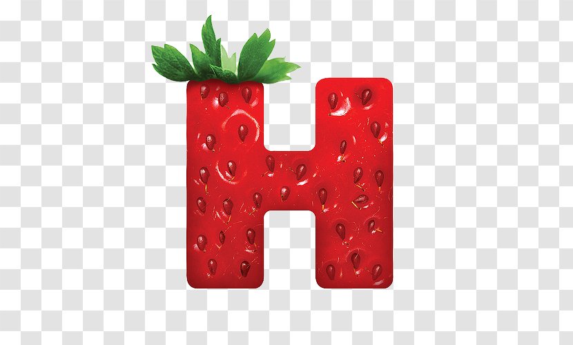 H Name Letter Ayurveda Etsy - Red - H-shape Strawberry Transparent PNG