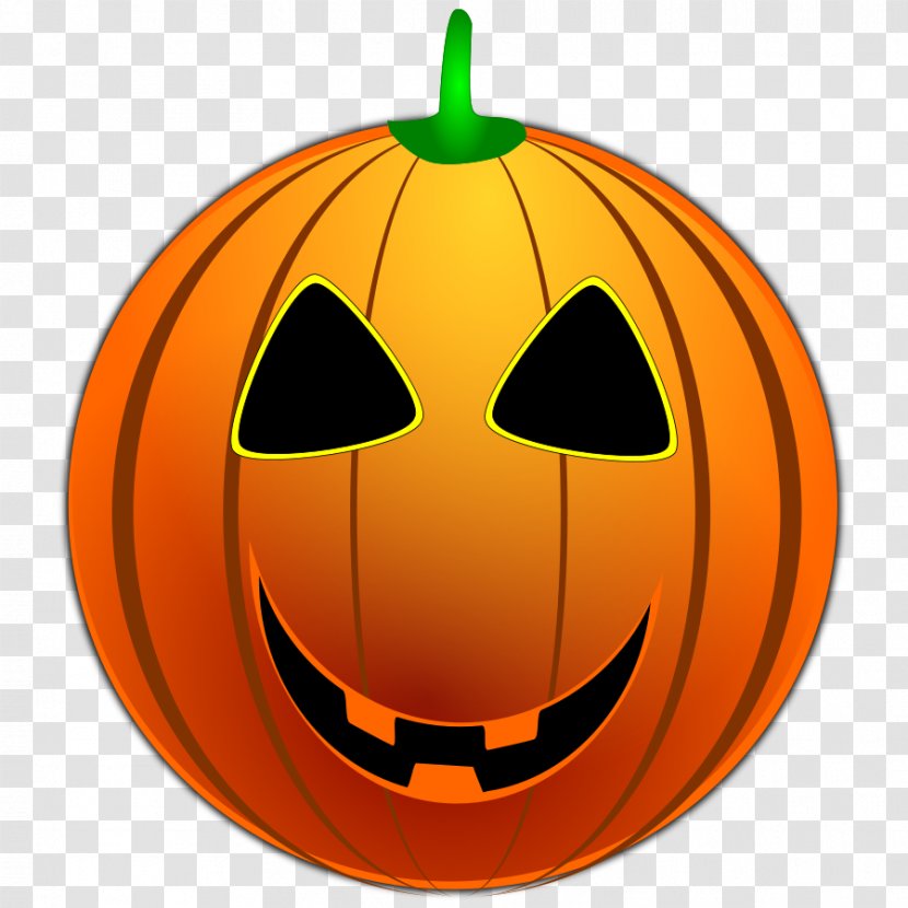 Smiley Emoticon Halloween Clip Art - Fruit - Vector Transparent PNG