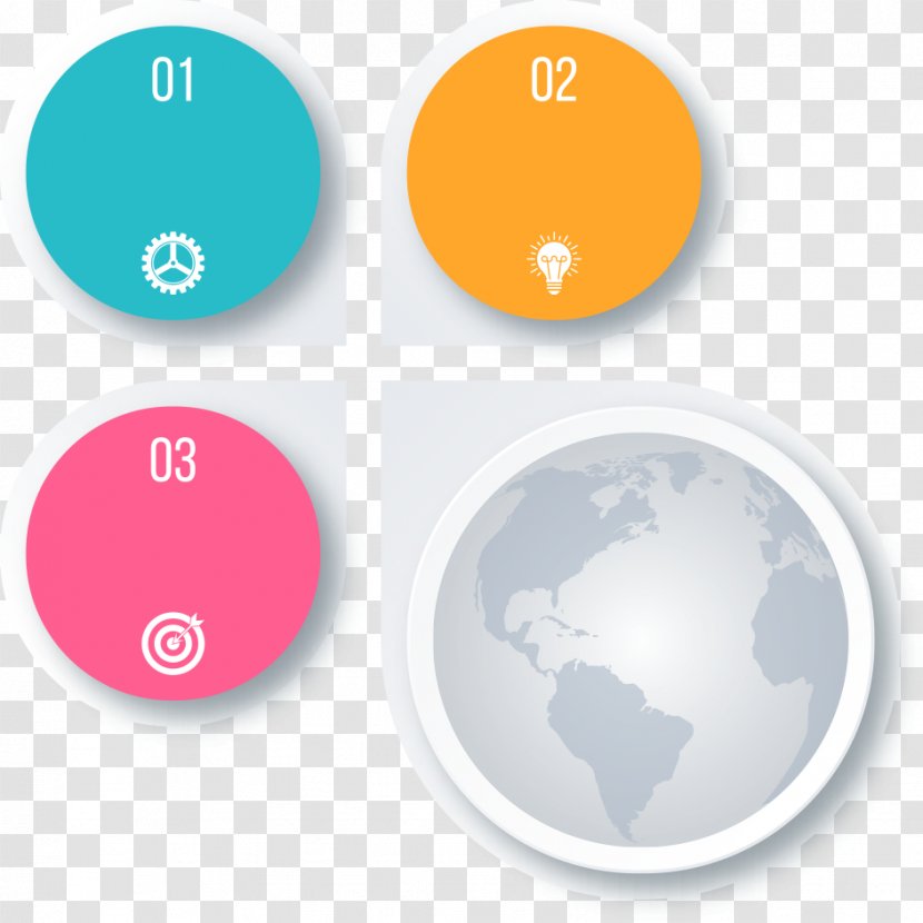 Circle Infographic Chart Adobe Illustrator - Brand - Grey And Earth Vector Data Transparent PNG