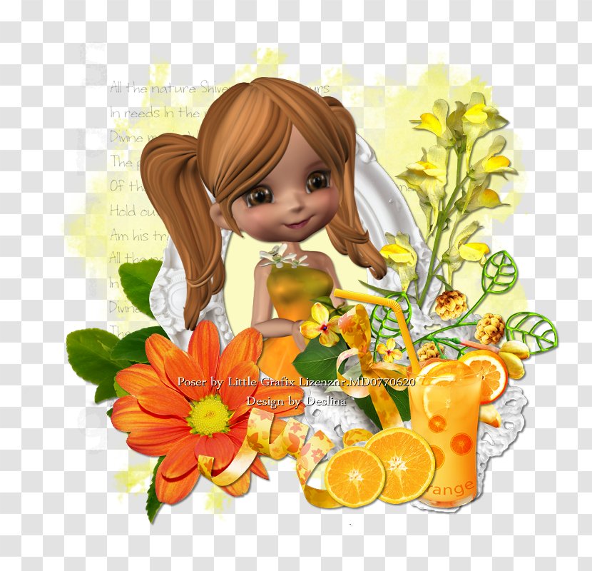 Floral Design Fairy - Sunflower - Hoes Transparent PNG