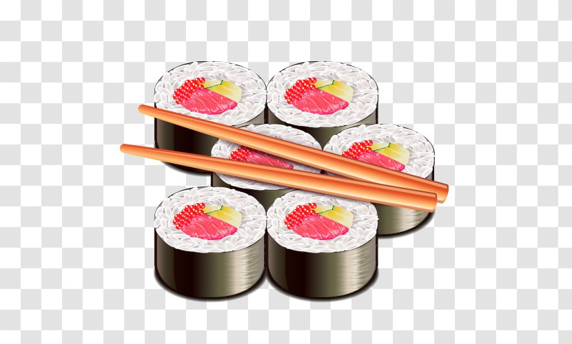 Japanese Cuisine Sushi Illustration - Wasabi - Cartoon Transparent PNG