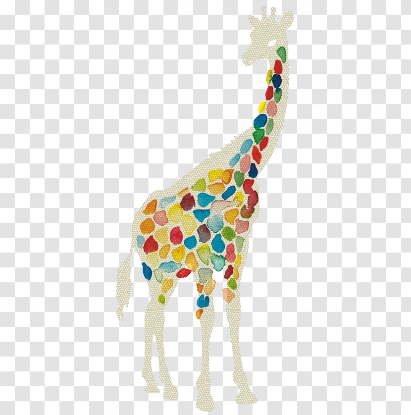 The Giraffe That Walked To Paris Deer Painting - Cartoon Transparent PNG