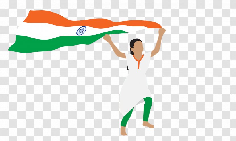 India Independence Day Republic - Patriotic - Artistic Gymnastics Stretching Transparent PNG