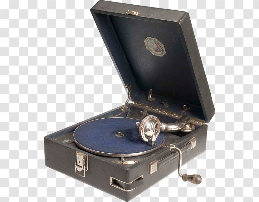 Patefon Gramophone Phonograph Record - Cartoon Transparent PNG