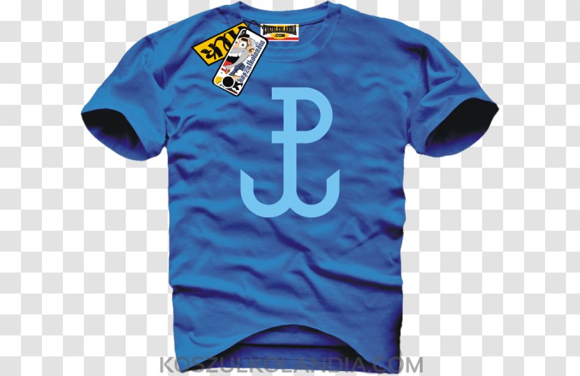 T-shirt Top Koszulkolandia Sports Fan Jersey Hoodie - Electric Blue Transparent PNG