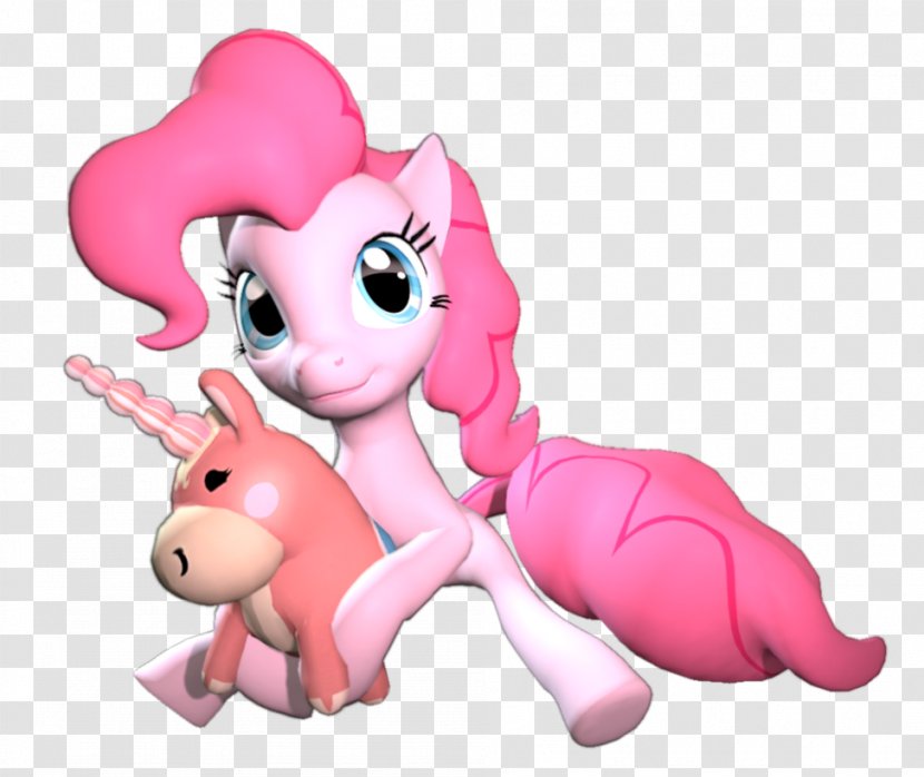Horse Animal Figurine Cartoon Stuffed Animals & Cuddly Toys - Pink Transparent PNG