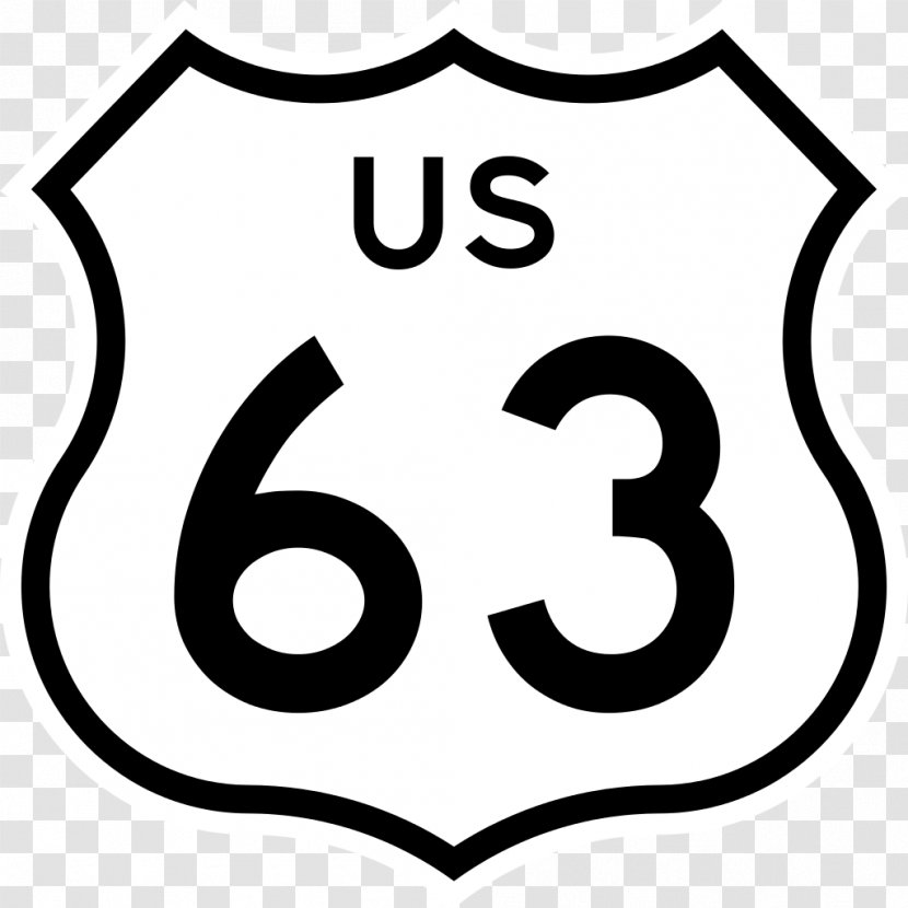 US Route 101 U.S. 70 66 Numbered Highways - Road Transparent PNG