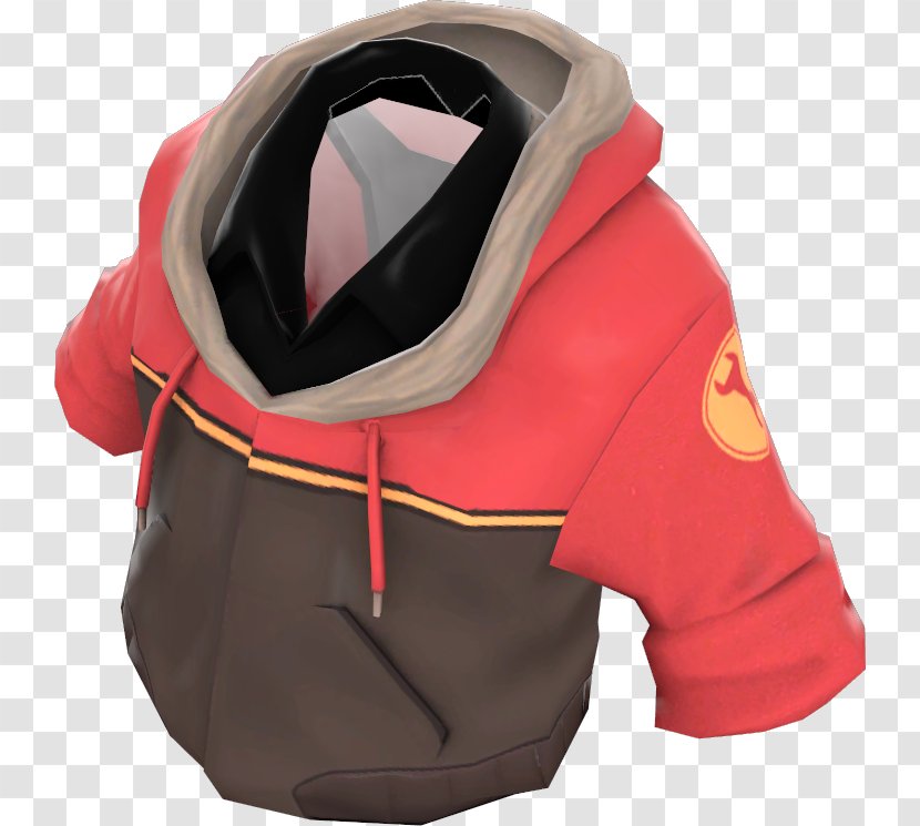 Hoodie Team Fortress 2 Steam Jacket Polo Shirt - Red - Sniper Transparent PNG