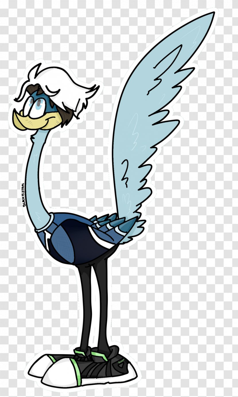 Beak Bird Character Clip Art - Cartoon Transparent PNG