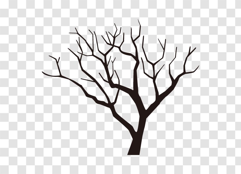 Illustration Twig Clip Art Silhouette Illustrator - Monochrome Photography - Branch Transparent PNG