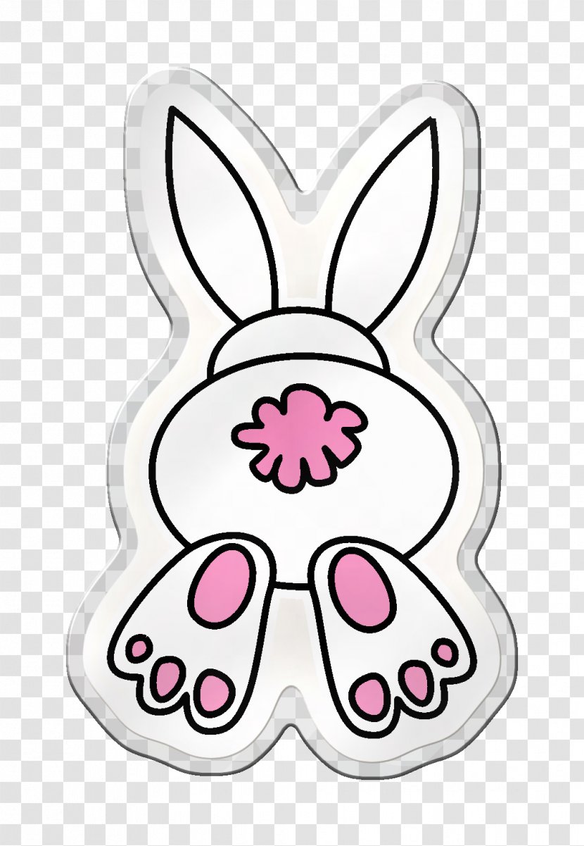 Easter Bunny Rabbit Paper Message - Pink Transparent PNG