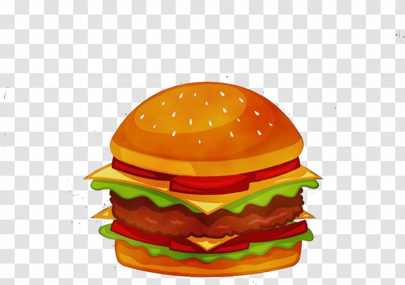 Junk Food Cartoon - Big Mac - Baked Goods Baconator Transparent PNG