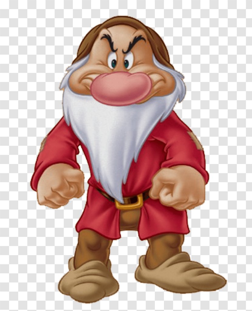 Grumpy Dopey Bashful Sneezy Dwarf - Fictional Character Transparent PNG