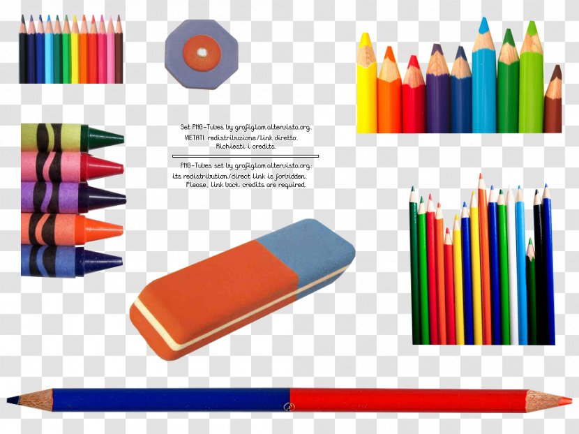 Crayon Plastic Pencil - Stationery Transparent PNG