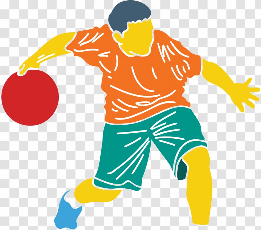 Vector Graphics Euclidean Image - Team Sport - Throwing A Ball Transparent PNG
