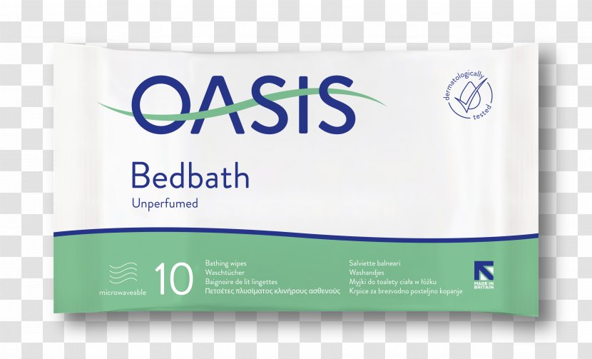 Brand Logo Wet Wipe Font - Text - Oasis Transparent PNG