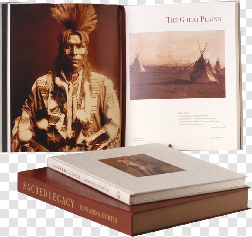 Edward S. Curtis: One Hundred Masterworks The North American Indian Book Slipcase Special Edition - Platinum Transparent PNG