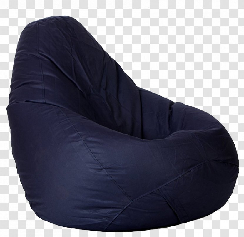 Car Bean Bag Chairs Furniture - Cobalt Blue Transparent PNG