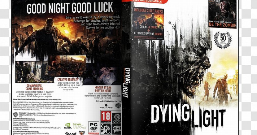 Dying Light: The Following Xbox 360 Video Game - Light Logo Transparent PNG