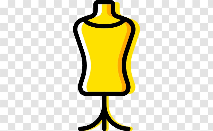 Dressmaker Fashion Clip Art - Yellow - Design Transparent PNG