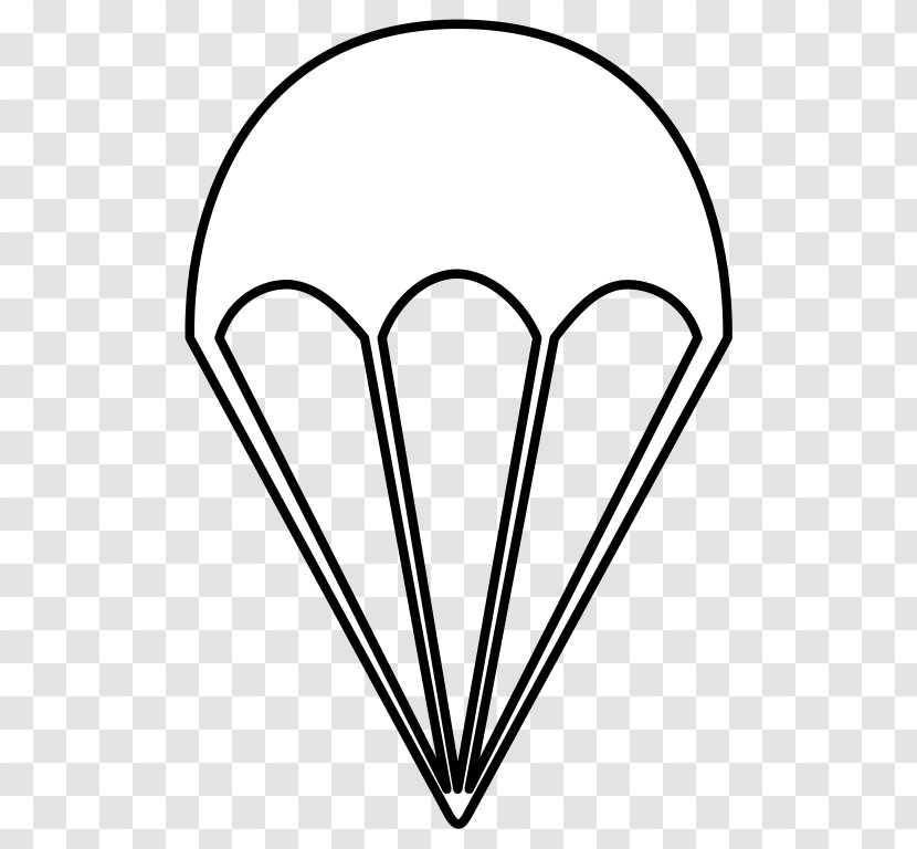 Parachute Drawing Clip Art - Area Transparent PNG
